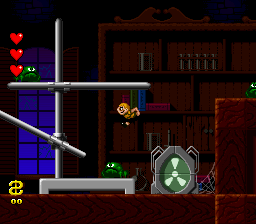 Addams Family, The - Pugsley's Scavenger Hunt (Europe) background