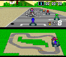 Super BlueYoshi Kart EXPERT 1.1 background
