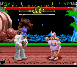 Clay Fighter - Tournament Edition (USA) background
