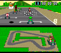 Super Mario Kart - Pure Racing Edition background