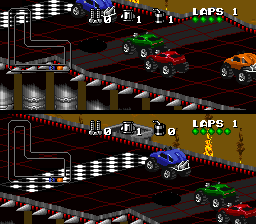 Rock n' Roll Racing (USA) background