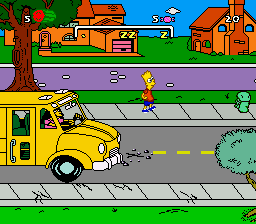 Simpsons, The - Bart's Nightmare (USA) background