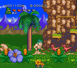 Joe & Mac 2 - Lost in the Tropics (USA) (Beta) background