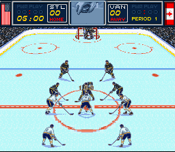 Brett Hull Hockey '95 (USA) background