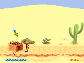 Wile E Coyote's Revenge (Europe) (Proto) background