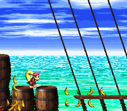 Donkey Kong Country 2 - Diddy's Kong Kannons background