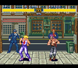 Fighter's History (USA) (Beta) background