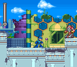 Megaman VII (USA) background