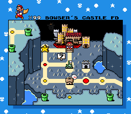 Super Mario World - Super Mario Bros. 1 Style Hack (2022 Update) background
