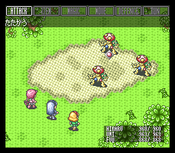 Magic Knight Rayearth (Japan) background