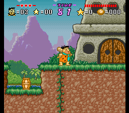 Flintstones, The - The Treasure of Sierra Madrock (Europe) background