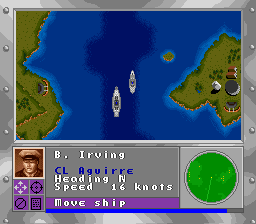 Super Battleship (Europe) background
