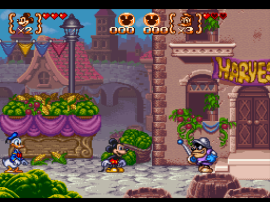 Mickey to Donald - Magical Adventure 3 (Japan) [En by RPGOne v1.1] (~Mickey & Donald - Magical Adventure 3) background