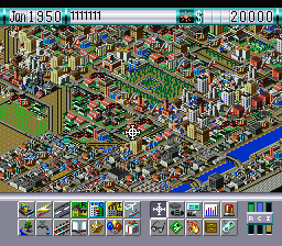 SimCity 2000 (Europe) background