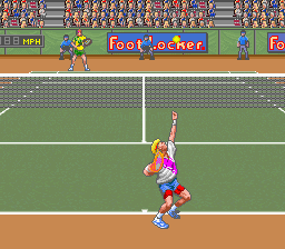 David Crane's Amazing Tennis (Europe) background
