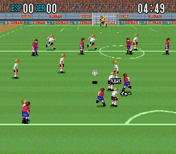 Super Formation Soccer II (Japan) background