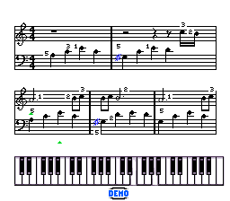 Miracle Piano Teaching System, The (USA) background