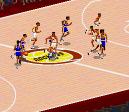 NBA Live '95 (Europe) background